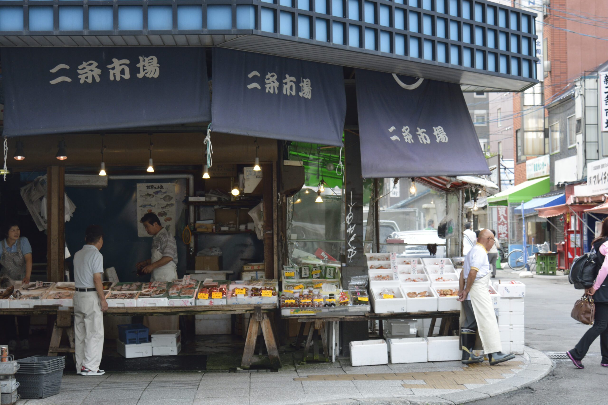 札幌の旅行の夏の人気スポット30選　10位:二条市場