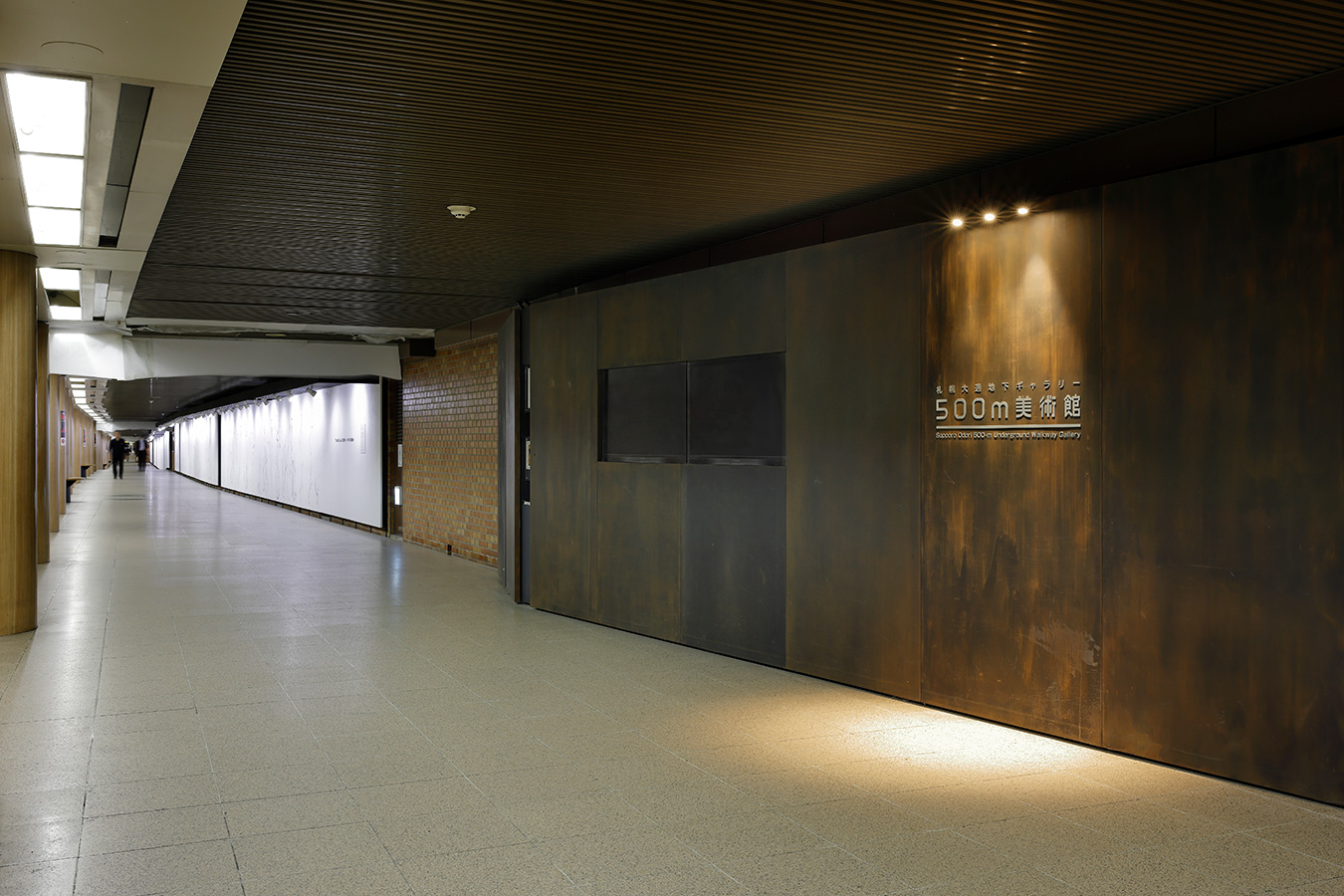 札幌の美術館人気スポット10選　7位:札幌大通地下ギャラリー 500m美術館