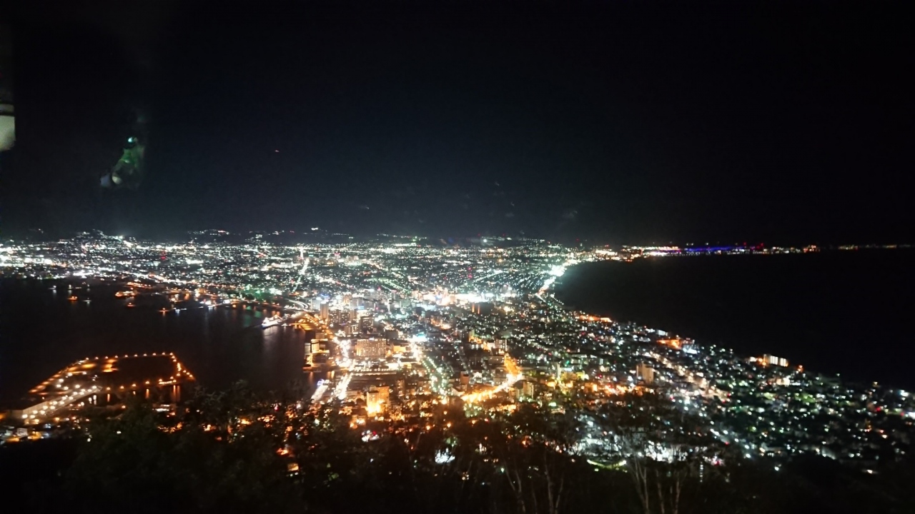 北海道観光でカップルに人気のデートスポット30選　7位:函館山展望台