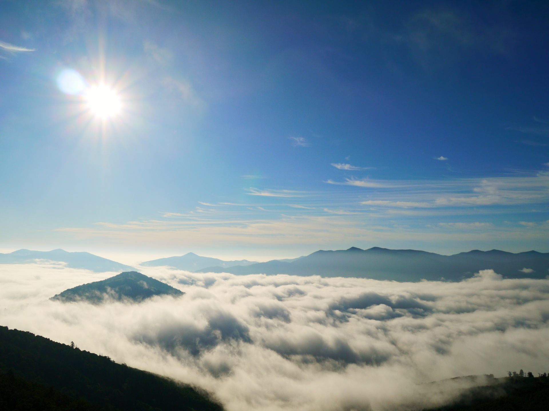北海道観光で絶景スポット30選　4位:雲海テラス