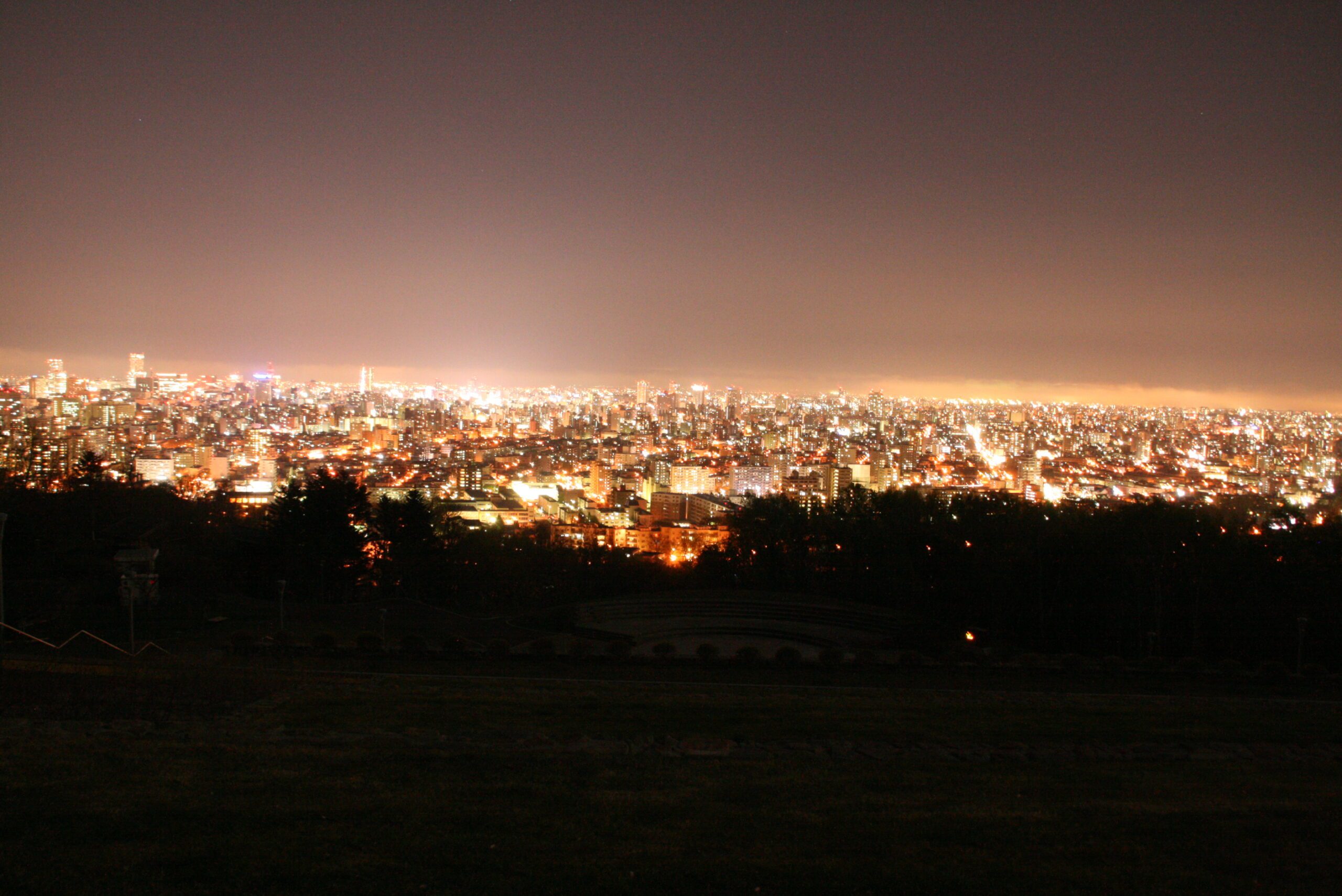札幌の夜景のおすすめスポット19選　1位:旭山記念公園