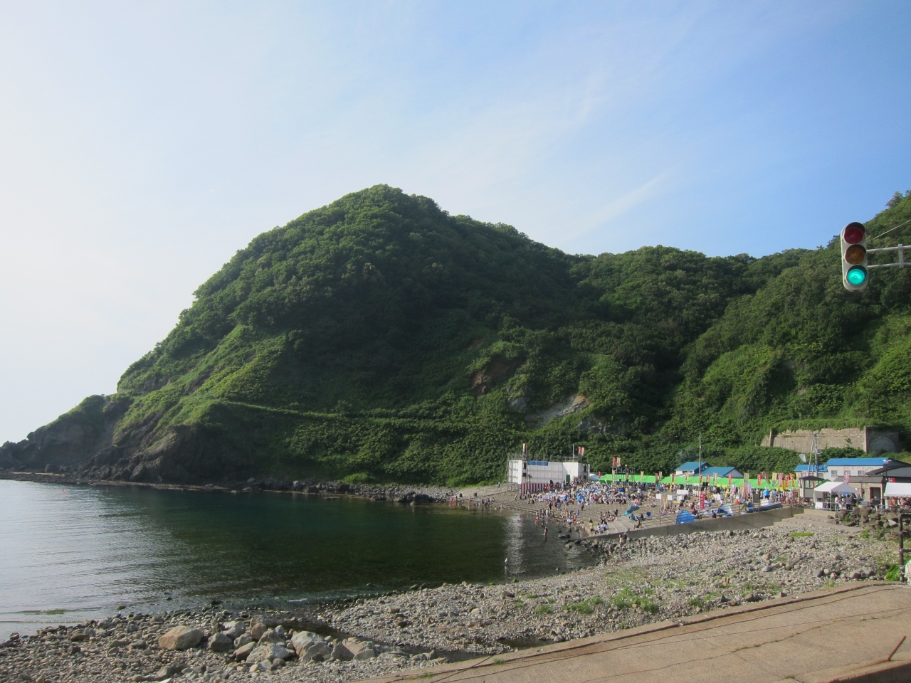 北海道の海水浴場のおすすめ25選　5位:盃海水浴場