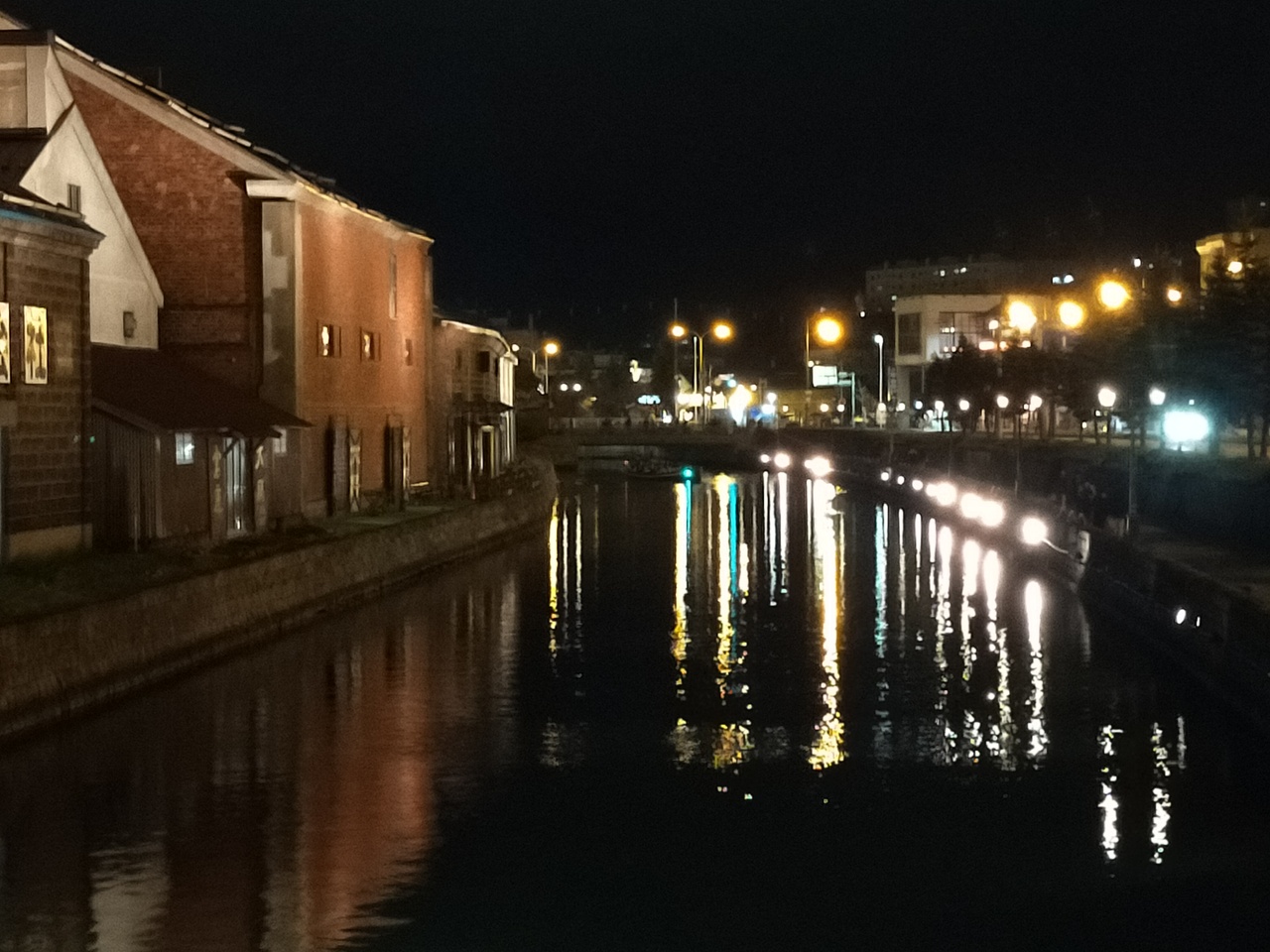 北海道の夜景のおすすめスポット20選　12位:小樽運河