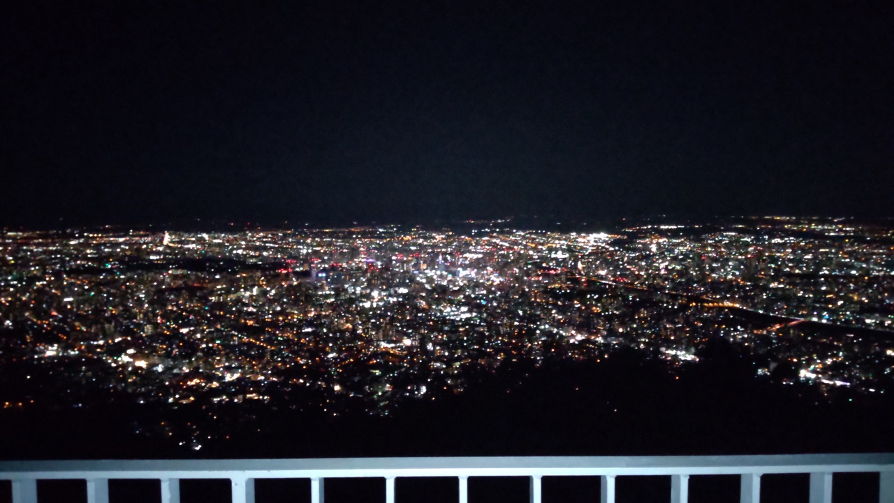 北海道の夜景のおすすめスポット20選　3位:藻岩山
