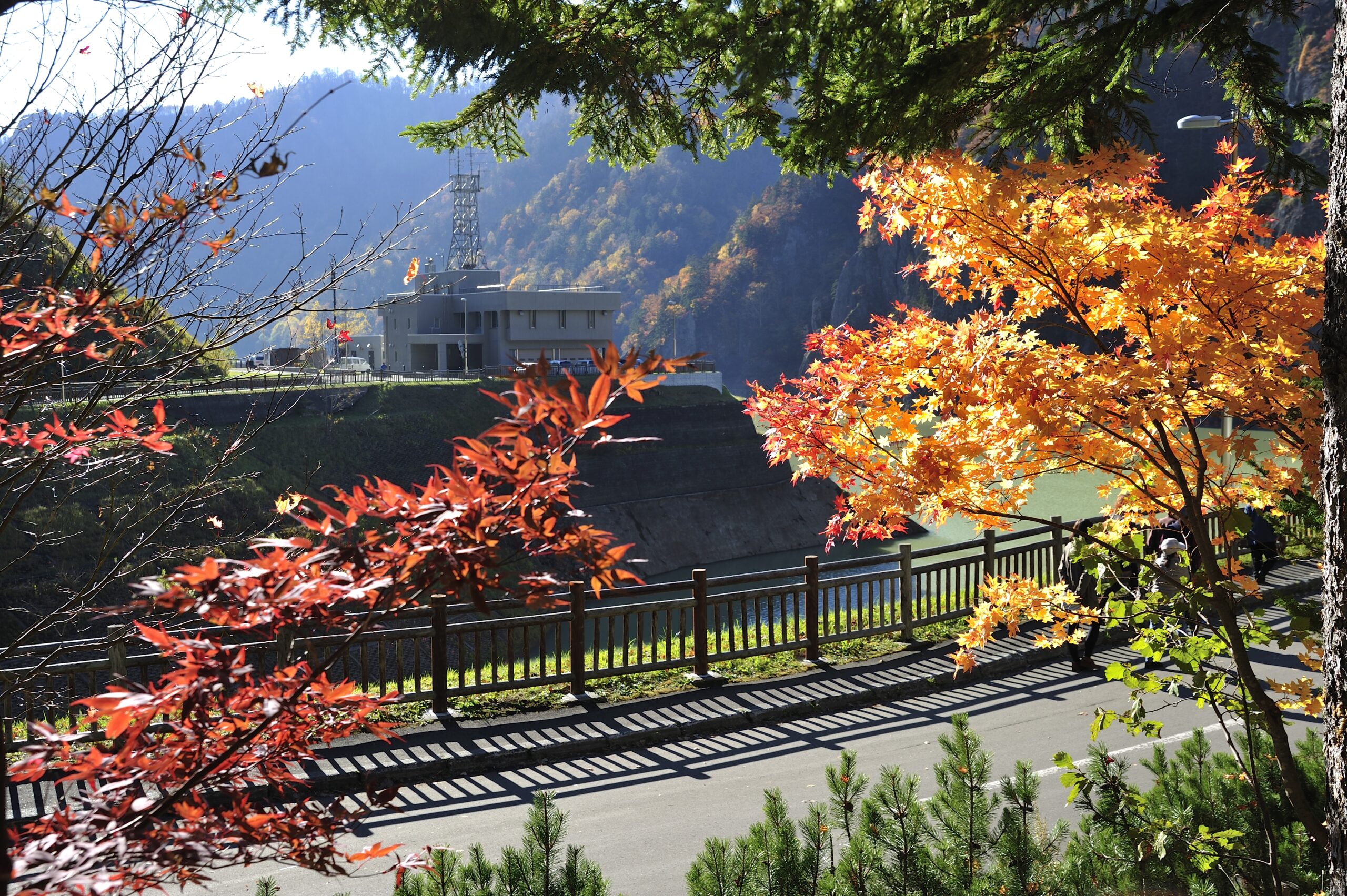 札幌の紅葉のおすすめスポット20選　2位:豊平峡ダム