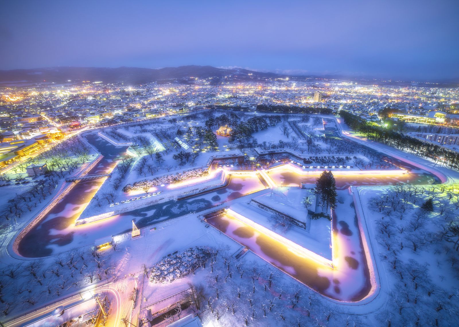 北海道の冬イベントのおすすめ20選　4位:五稜星の夢