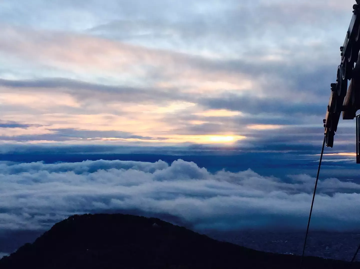 北海道の雲海スポットのおすすめ18選　18位:手稲山