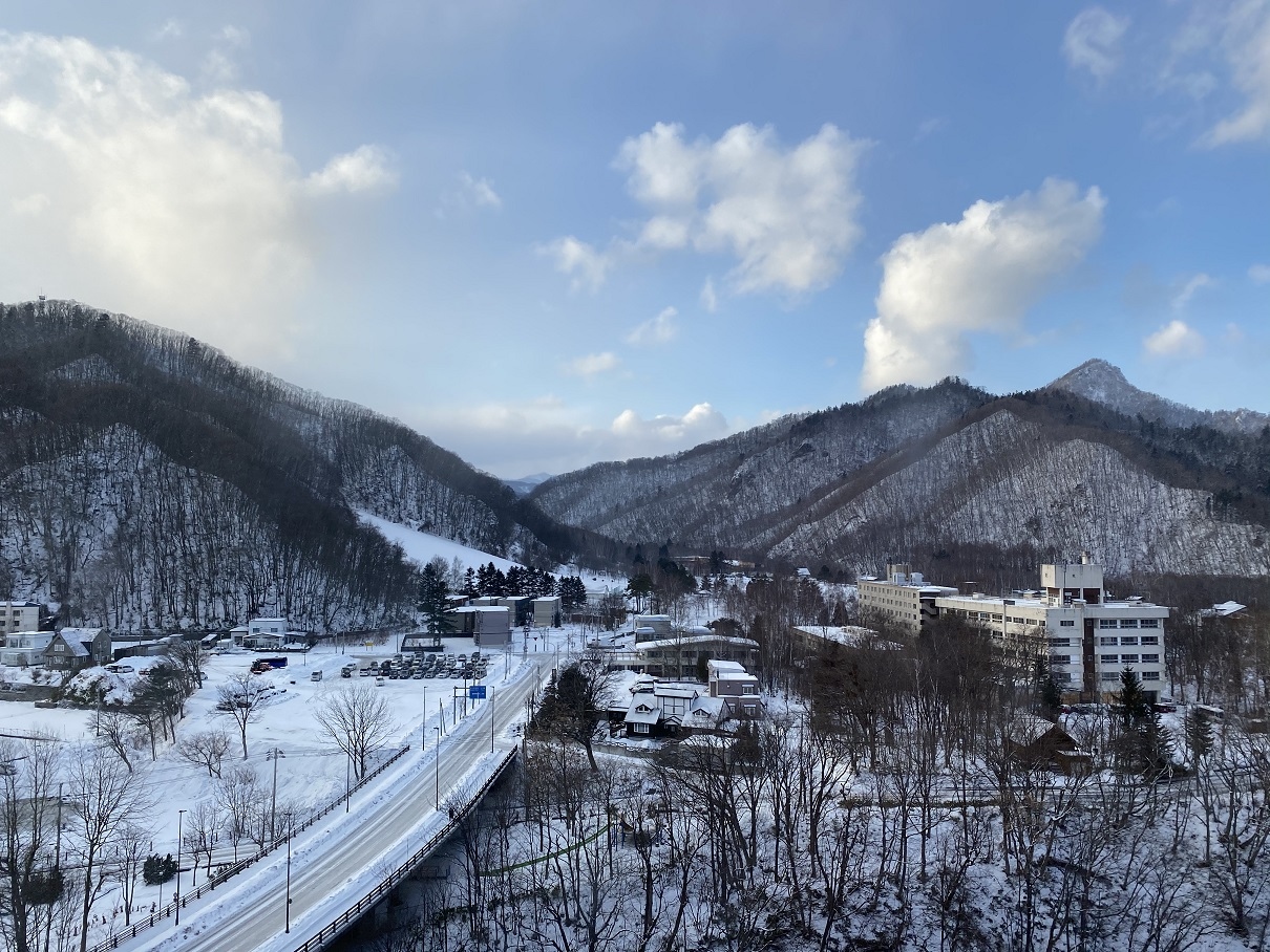 北海道の雪景色のおすすめスポット12位:定山渓温泉