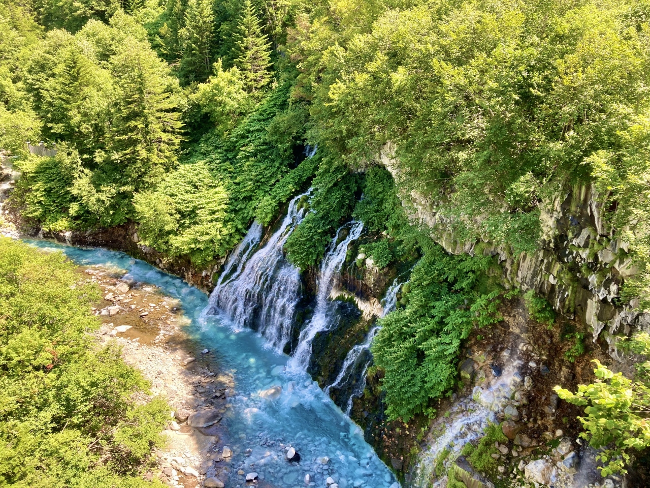 北海道の避暑地のおすすめ25位　8位:白ひげの滝
