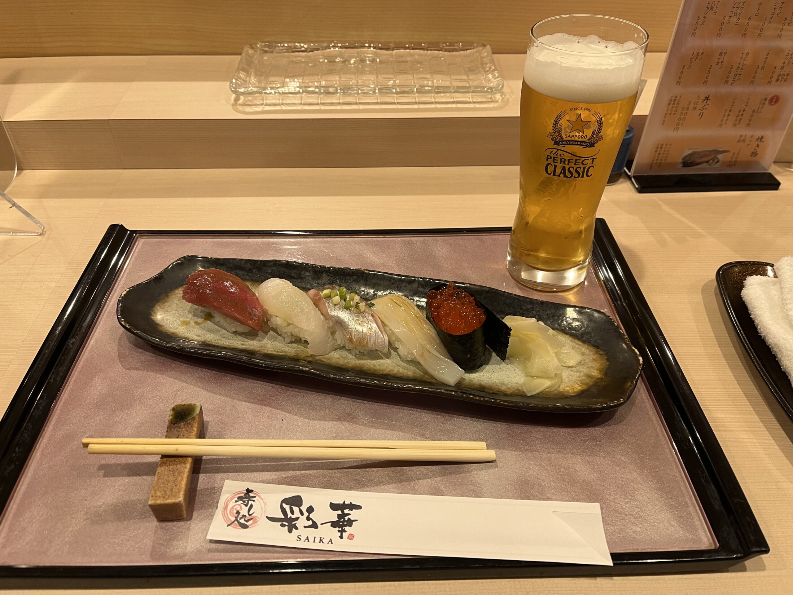 北海道の寿司屋のおすすめ30選　12位:寿し処 彩華