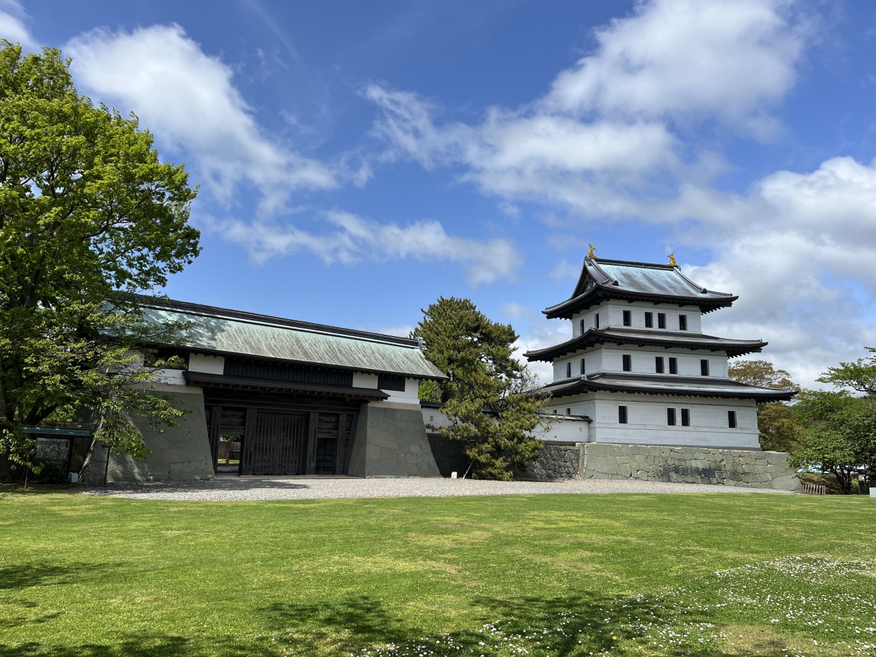 北海道観光の歴史的建造物のおすすめスポット30選　29位:松前城