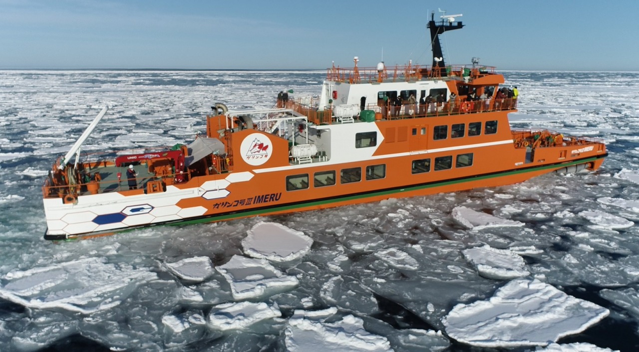 北海道の流氷ツアーのおすすめ6選　2位:流氷砕氷船ガリンコ号Ⅲ IMERU・ガリンコ号Ⅱ