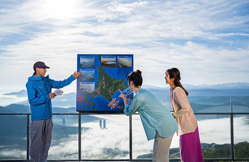 北海道観光の魅力的なおすすめスポット20選　7位:雲海テラス