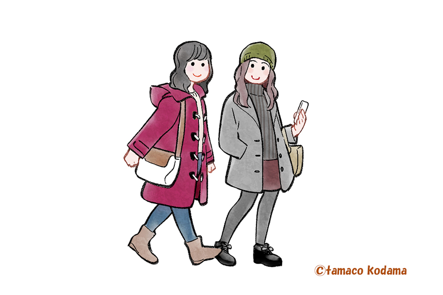 北海道観光の服装の冬版3選　2位:1月の服装